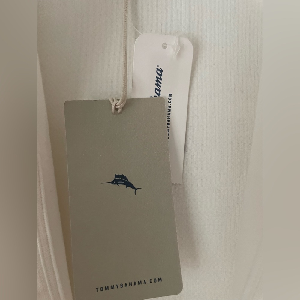Tommy Bahama White cozy casual plush fleece vest NWT layering sz XL sale - Picture 5 of 6